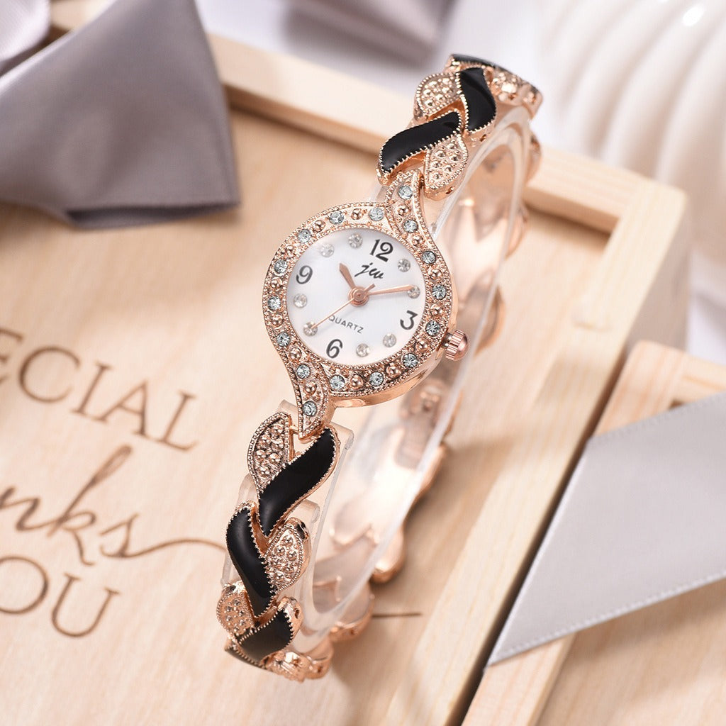 Women's princess set (watch, earrings, necklace, ring)