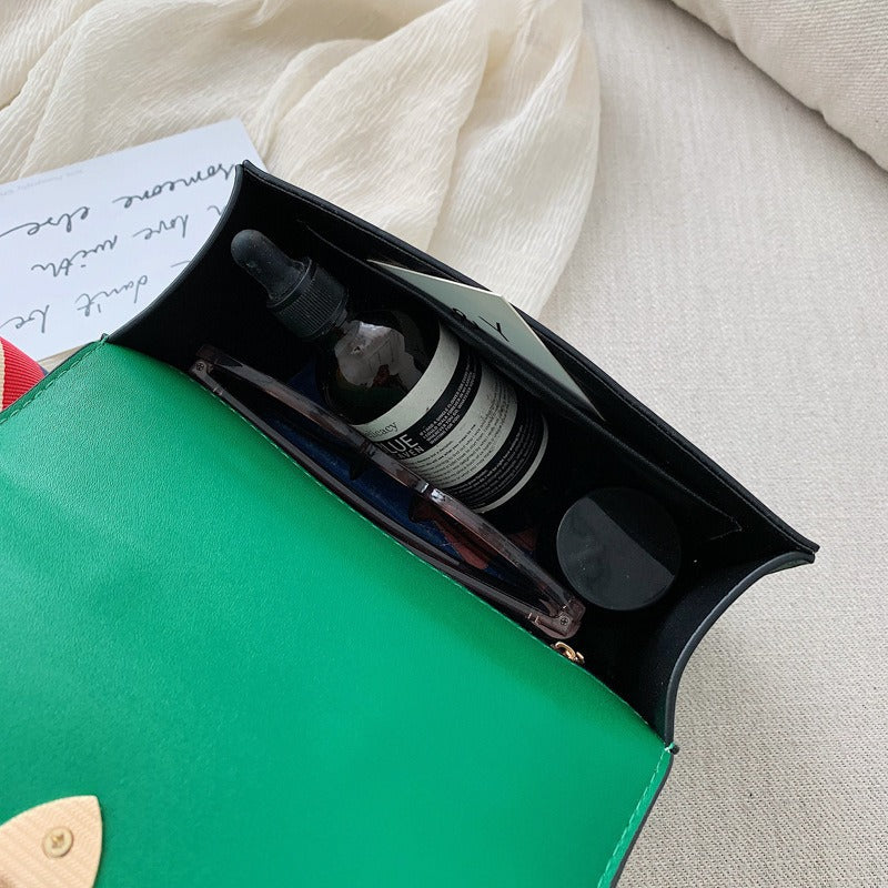 Stylish crossbody scarf handbag