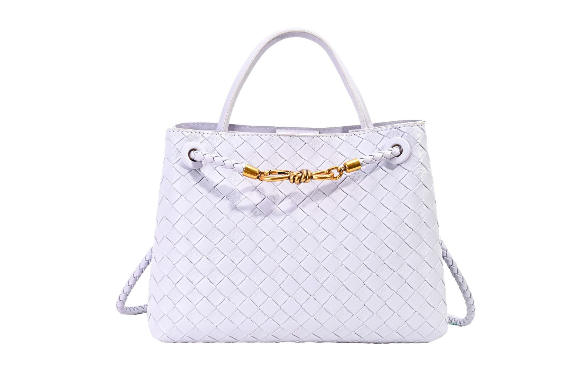 Woven style handbag