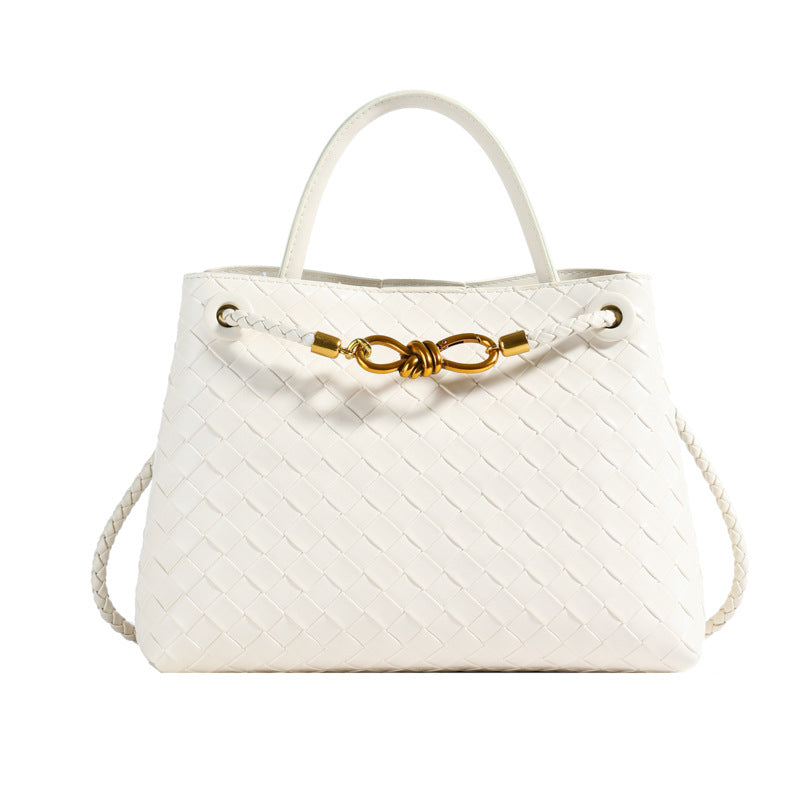 Woven style handbag