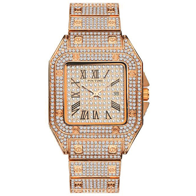 Hip Hop Iced Out Mens Watch
