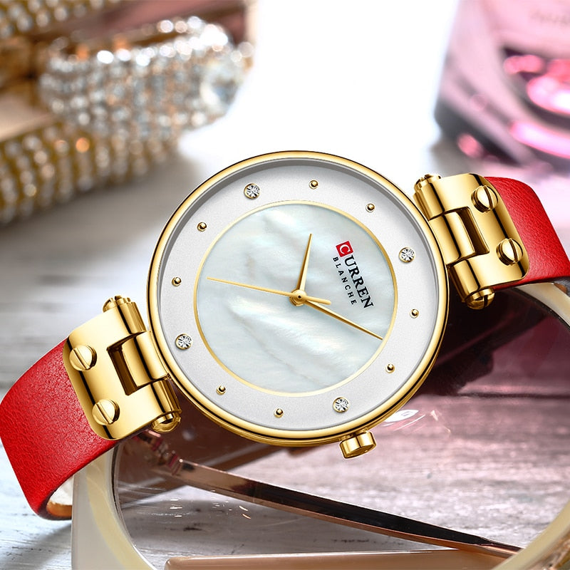 Women Quartz Waterproof Wristwatch