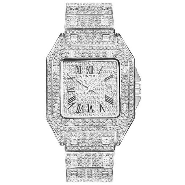 Hip Hop Iced Out Mens Watch