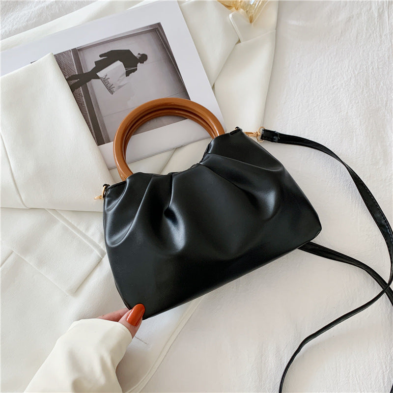 Cloud pleated handbag