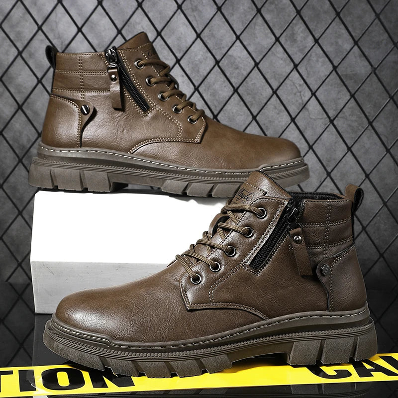 Retro Ankle Boots