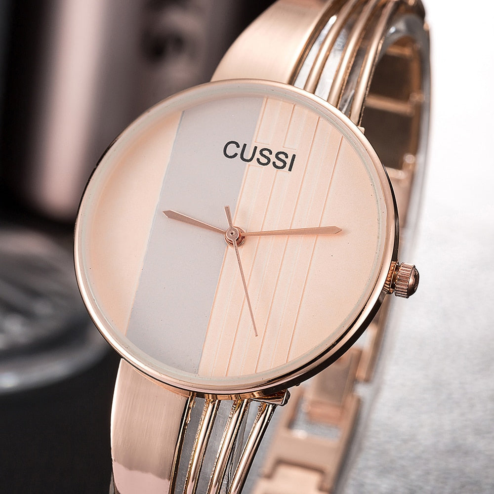 Ladies bracelet quartz watch