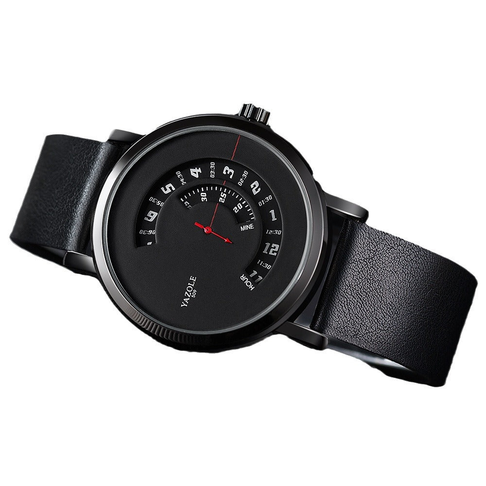 Men's Rotary Non-Mechanical Quartz Watch