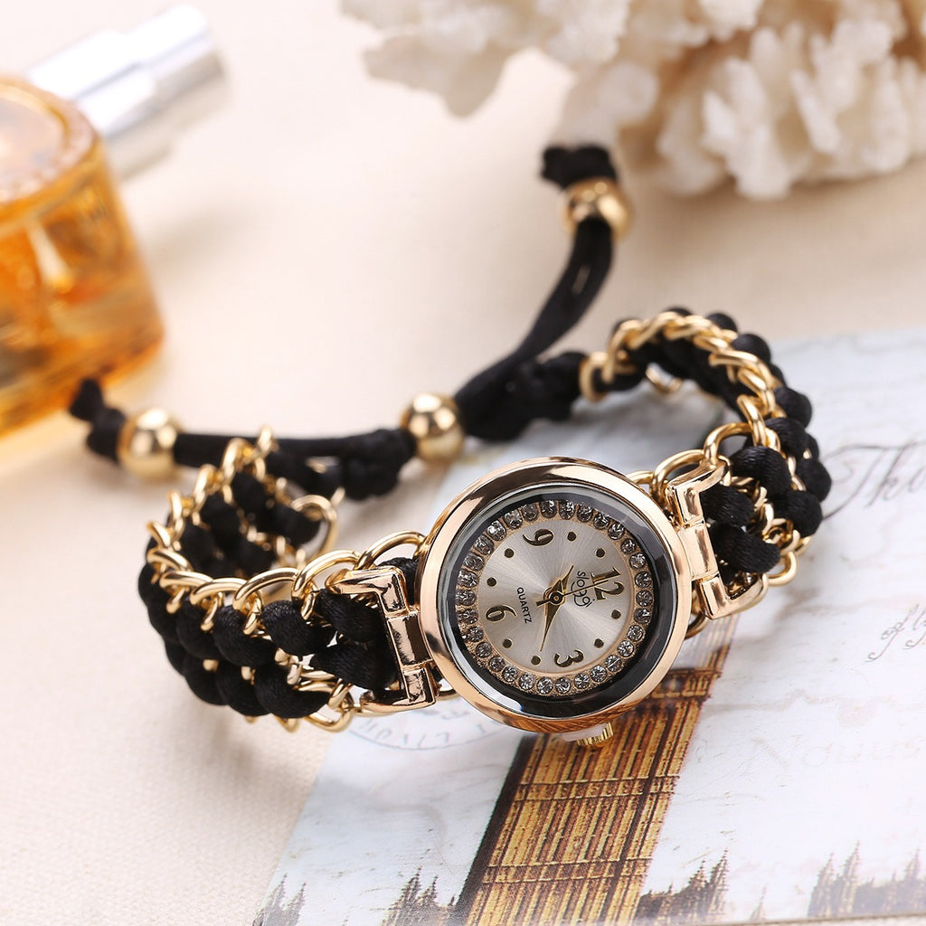 Gorgeous ladies rope detail watch