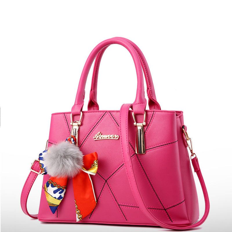 Geometric ladies handbag