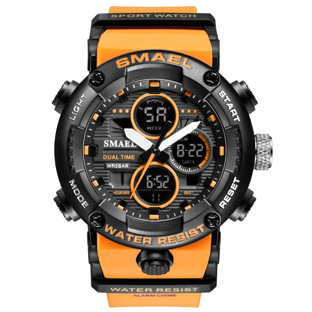 SMAEL 8038 Men's Waterproof LED Watch