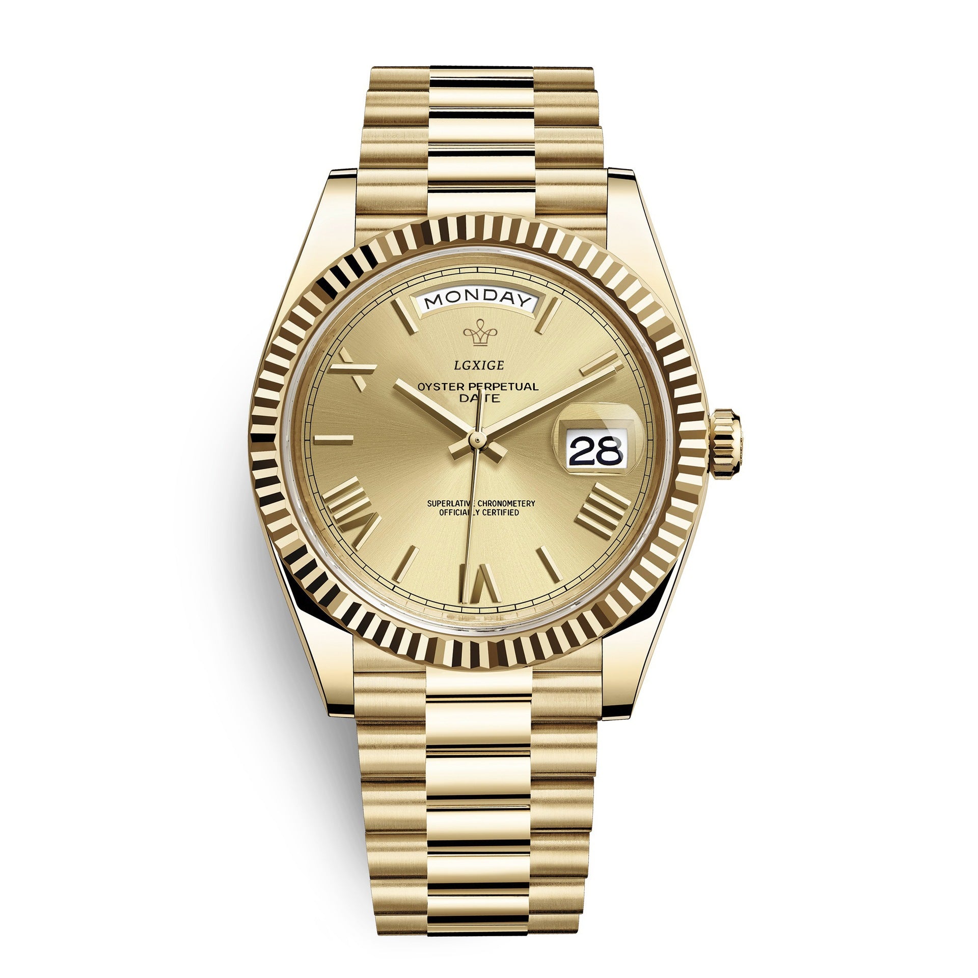 Classic Sunday Calendar Men's Watch
