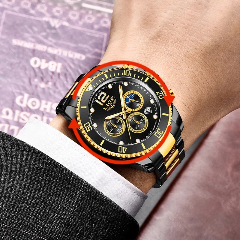 Multifunctional Quartz Men's Watch