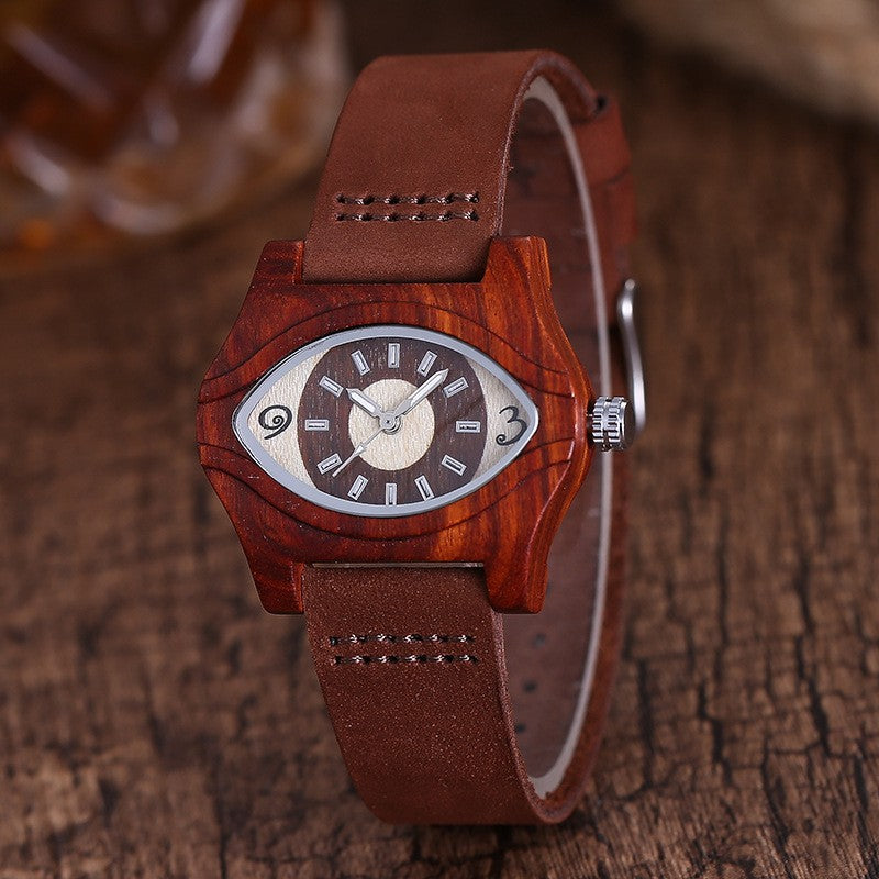 Multifunctional Compass Wooden Watch