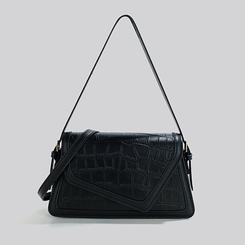 Luxury Contrast Color Handbag