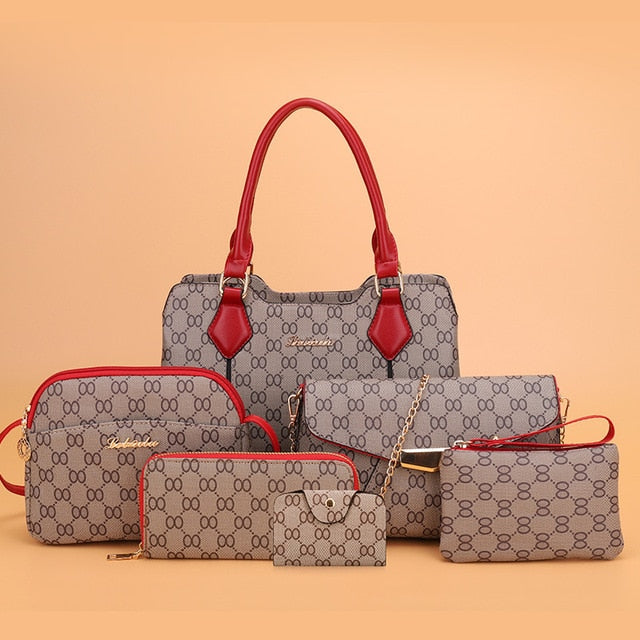 6pc Quality retro set