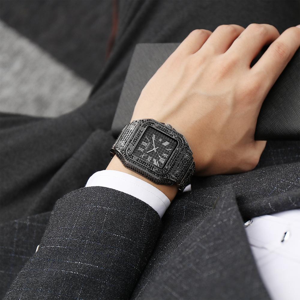 Hip Hop Iced Out Mens Watch