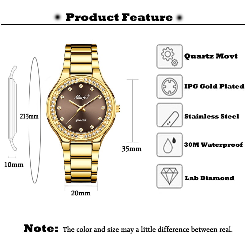MISSFOX 2742 Elegant ladies Watch