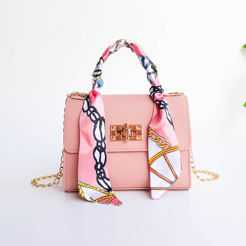 Cute Silk Scarf Handbag