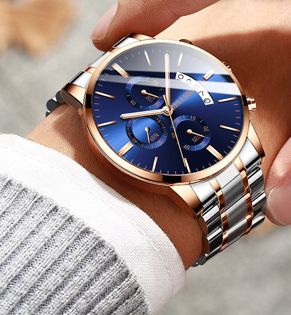 BELUSHI Men's luxury wristwatch
