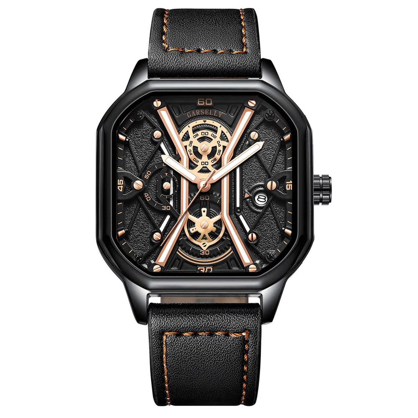 POEDAGAR Mens Luxury Wristwatch