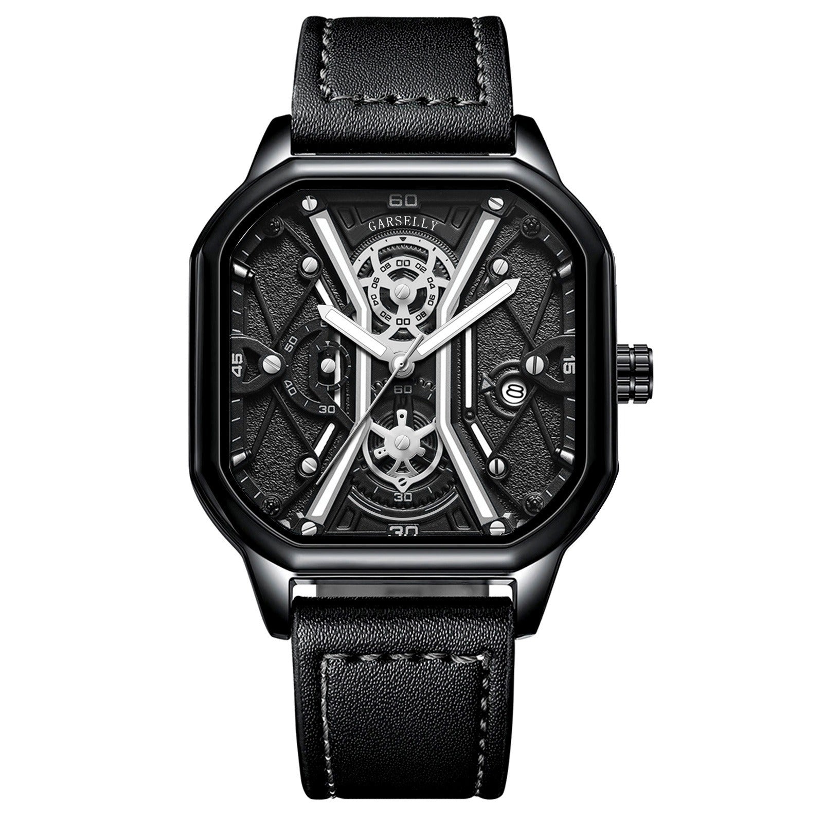 POEDAGAR Mens Luxury Wristwatch