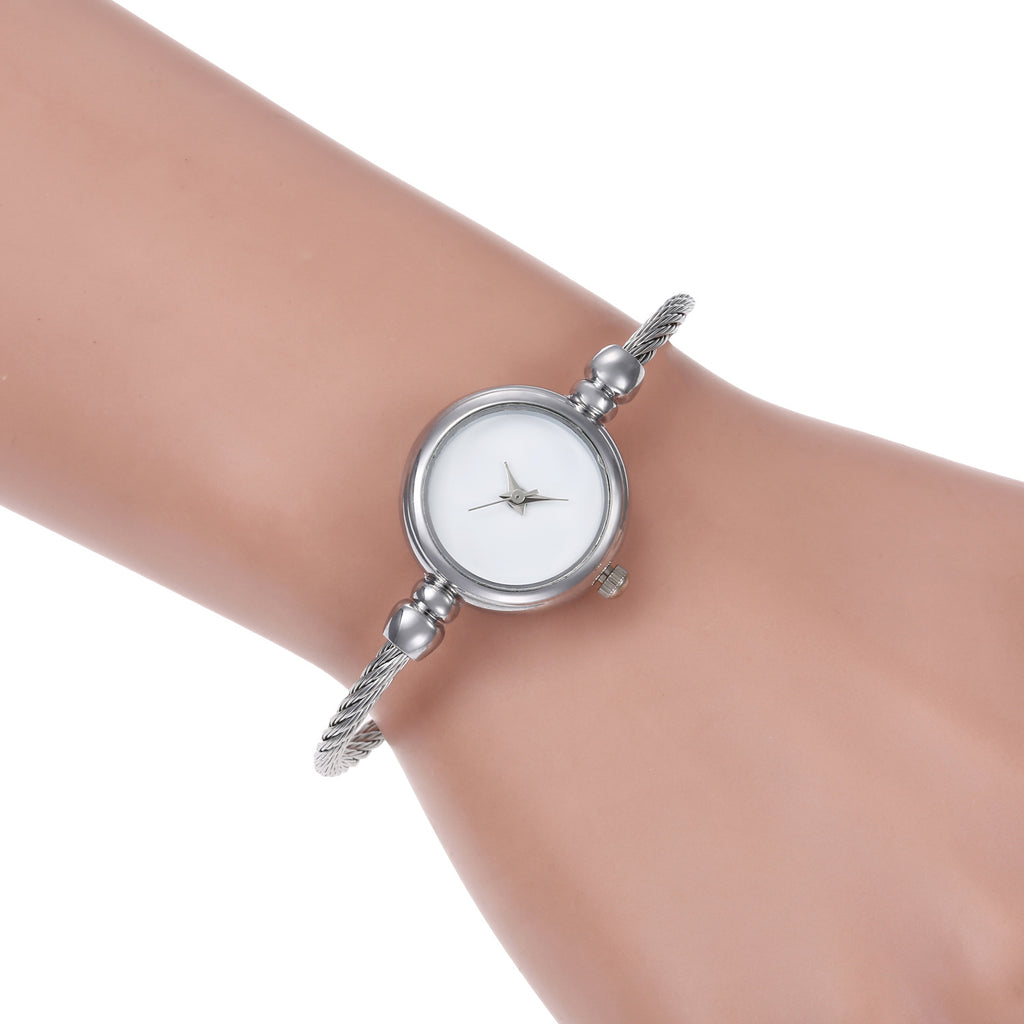 Ladies minimalist bracelet watch
