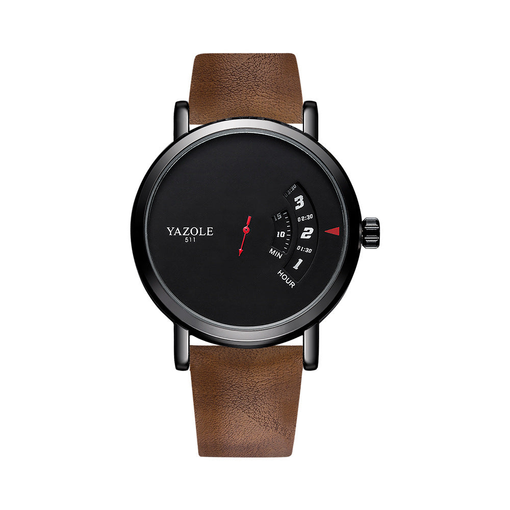 Men's Rotary Non-Mechanical Quartz Watch
