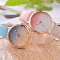 Brand Leather Quartz Watch