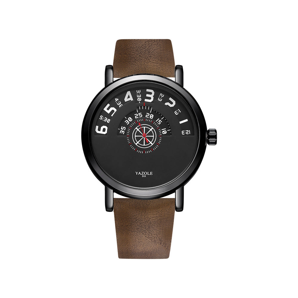 Men's Rotary Non-Mechanical Quartz Watch