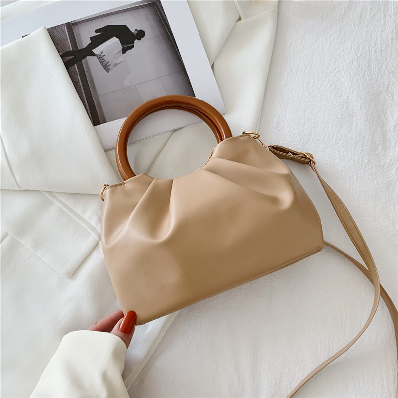 Cloud pleated handbag
