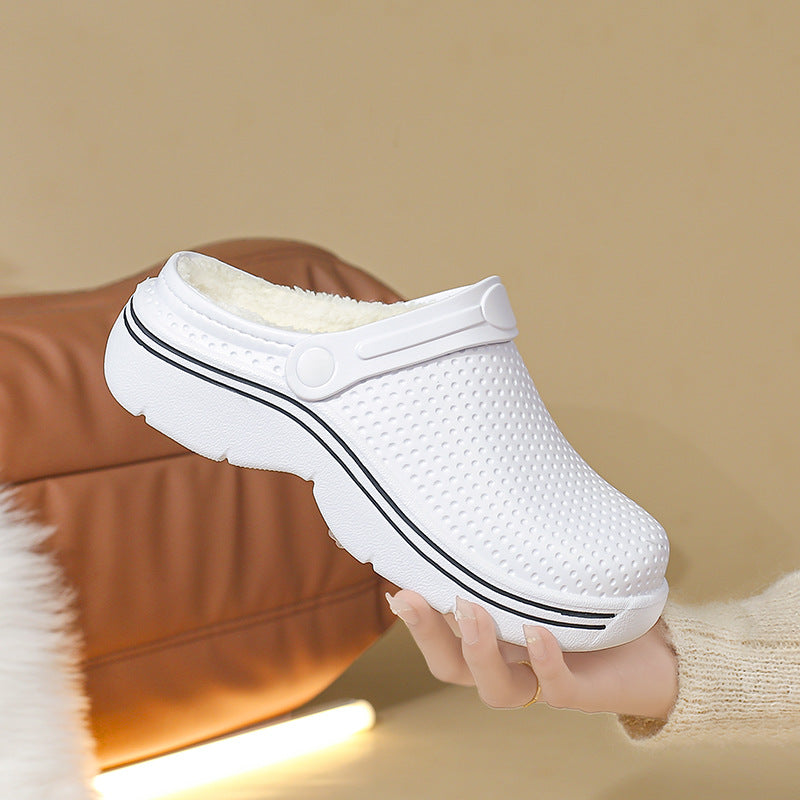 Comfortable Cotton Soft-fleece Slippers
