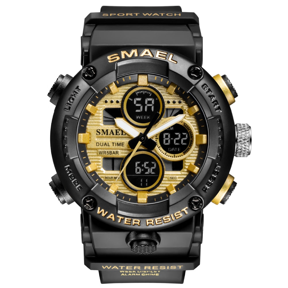 SMAEL 8038 Men's Waterproof LED Watch
