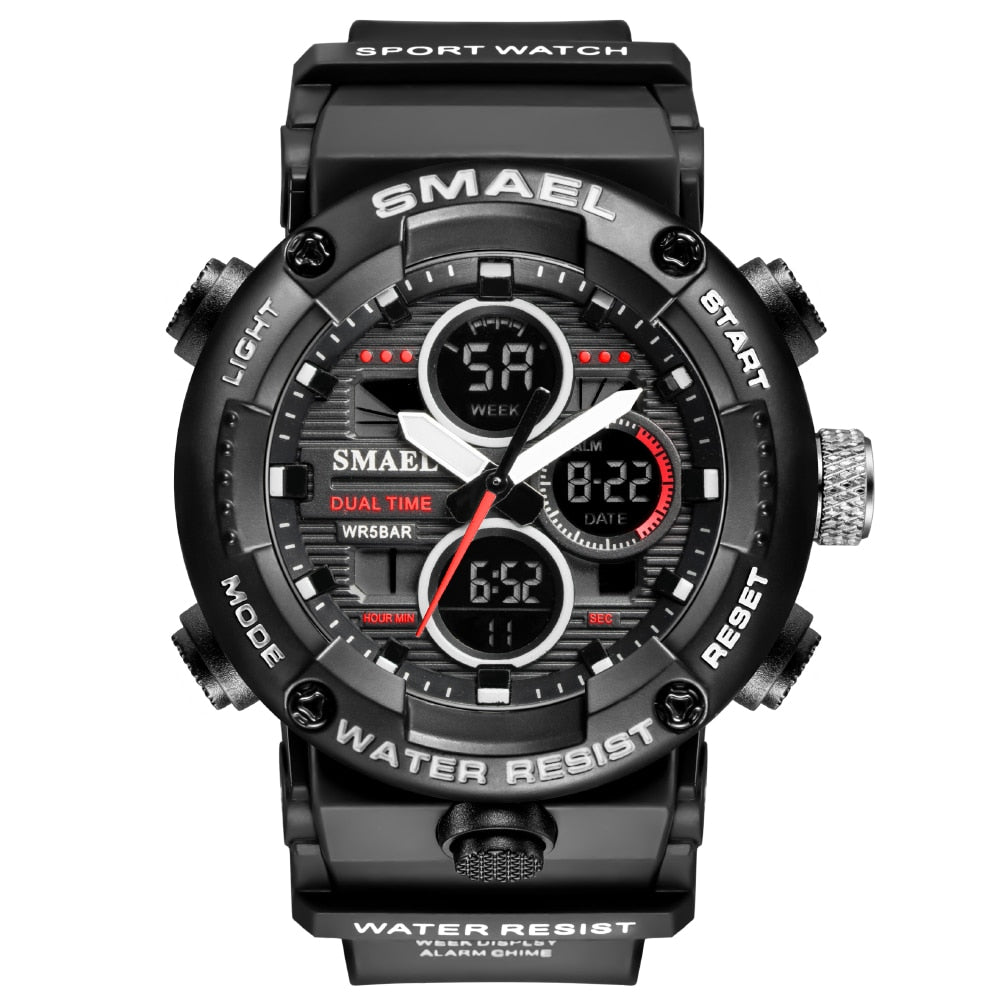 SMAEL 8038 Men's Waterproof LED Watch