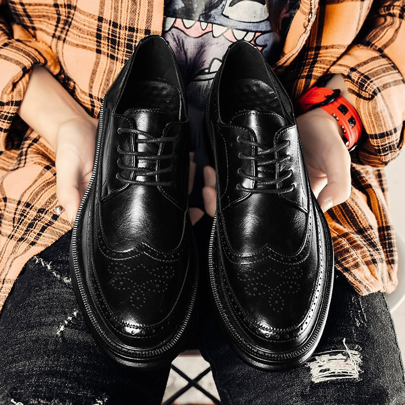 Brogue Retro Mens Casual Shoe