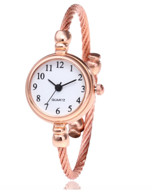 Women's bangle wristwatch