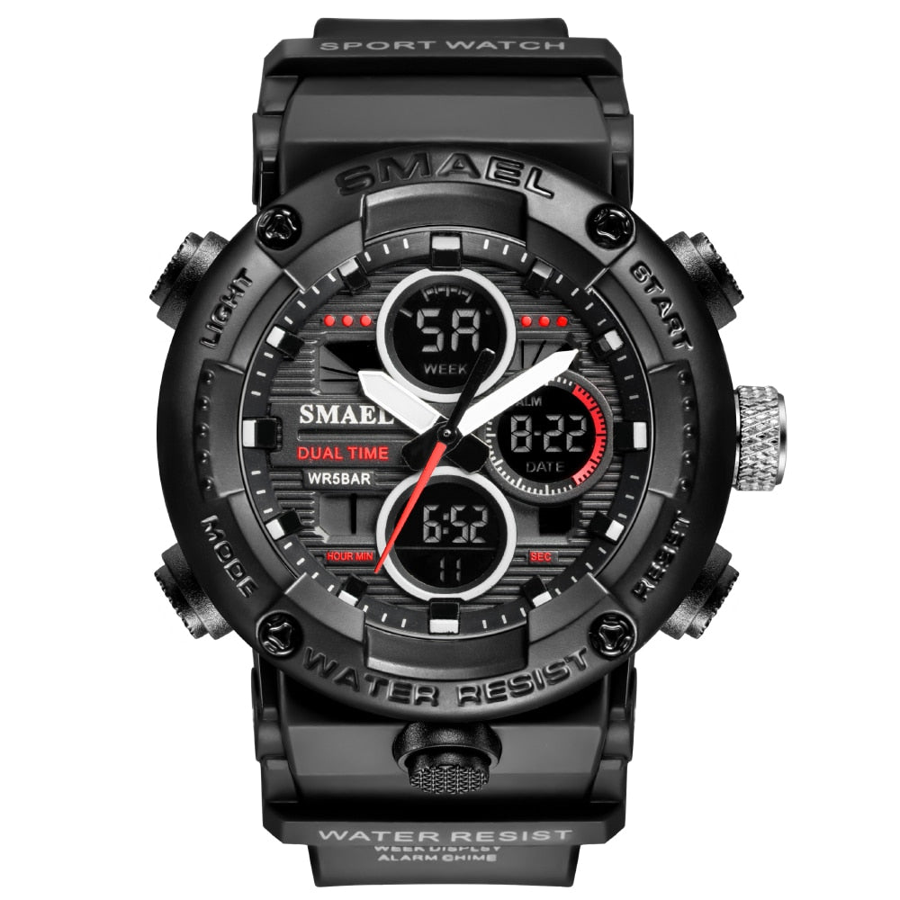 SMAEL 8038 Men's Waterproof LED Watch