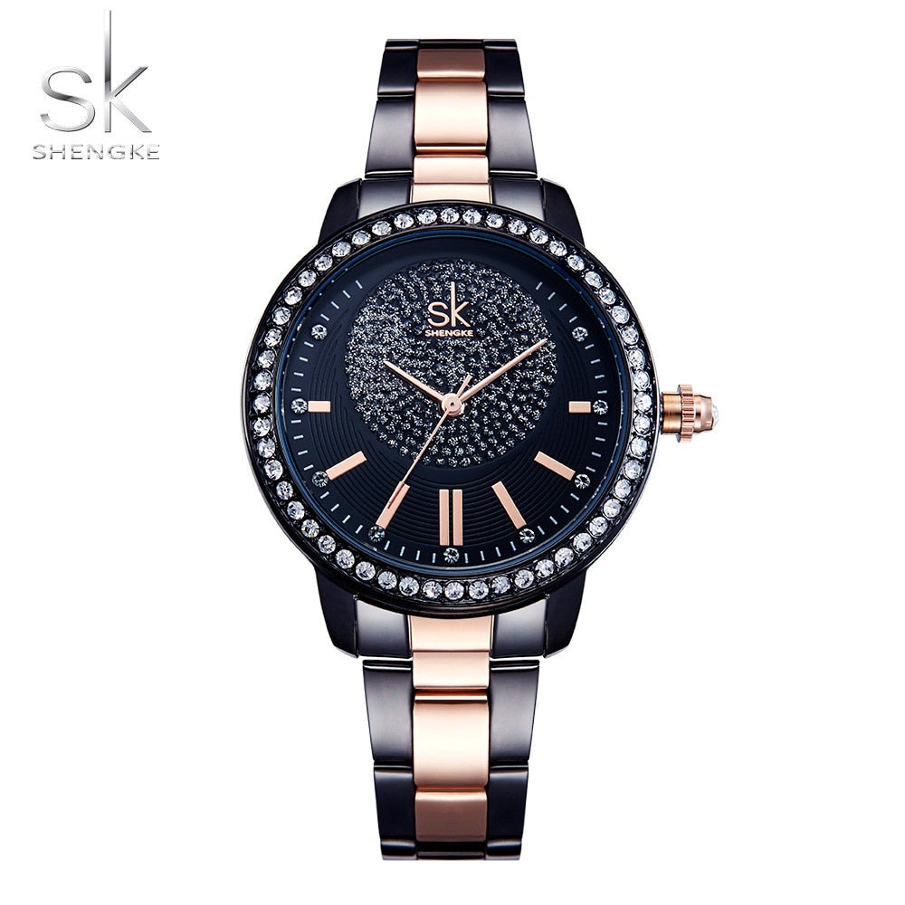 Ladies Rose Gold Quartz Watch