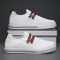 Soft elastic mesh mens shoes