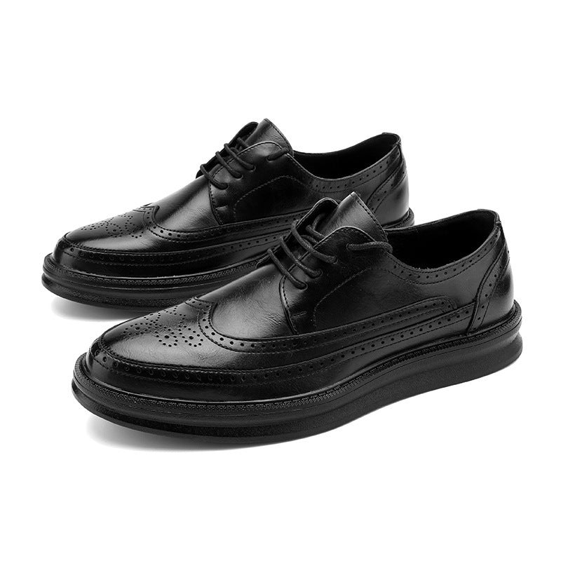 Brogue Retro Mens Casual Shoe