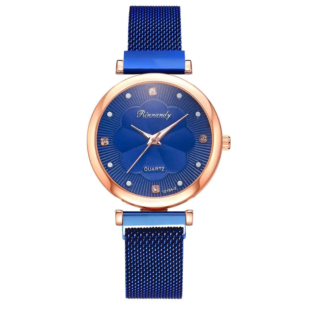 5pcs Set Rhinestone Women's Watch