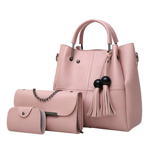3Pcs Tassel Bag set