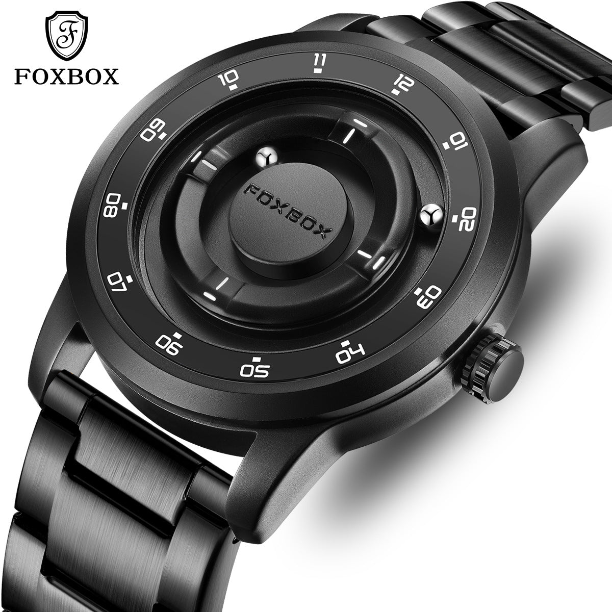 Roman Numeral Men's Multi-Function Quartz Watch